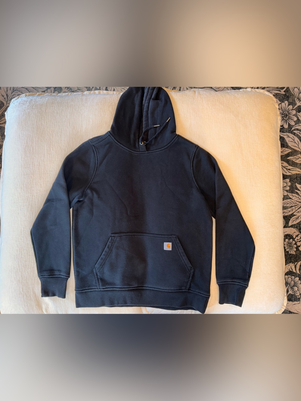 Carhartt Black Hooded Pullover Sweatshirt
